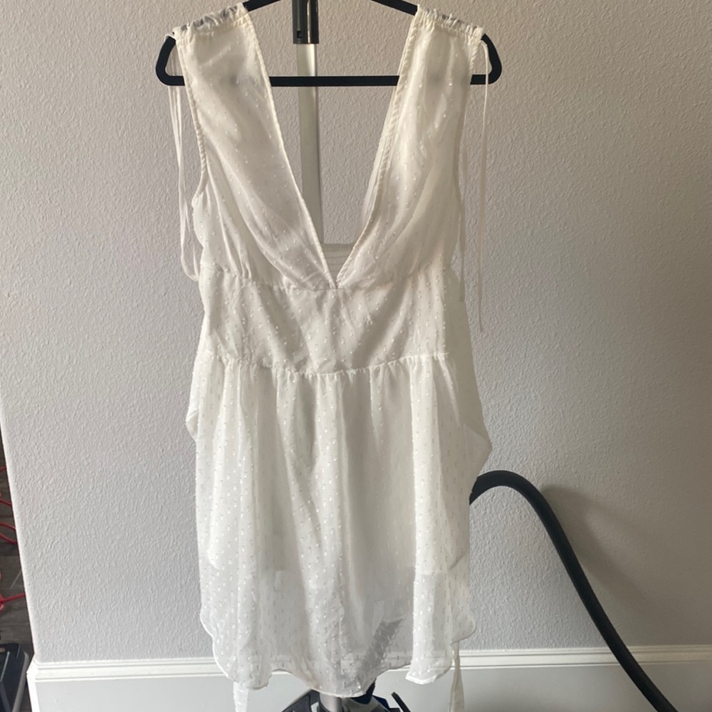 White SHEIN dress